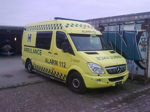 DMC Decals FB009 Frederiksberg ambulance, grøn, 1/87